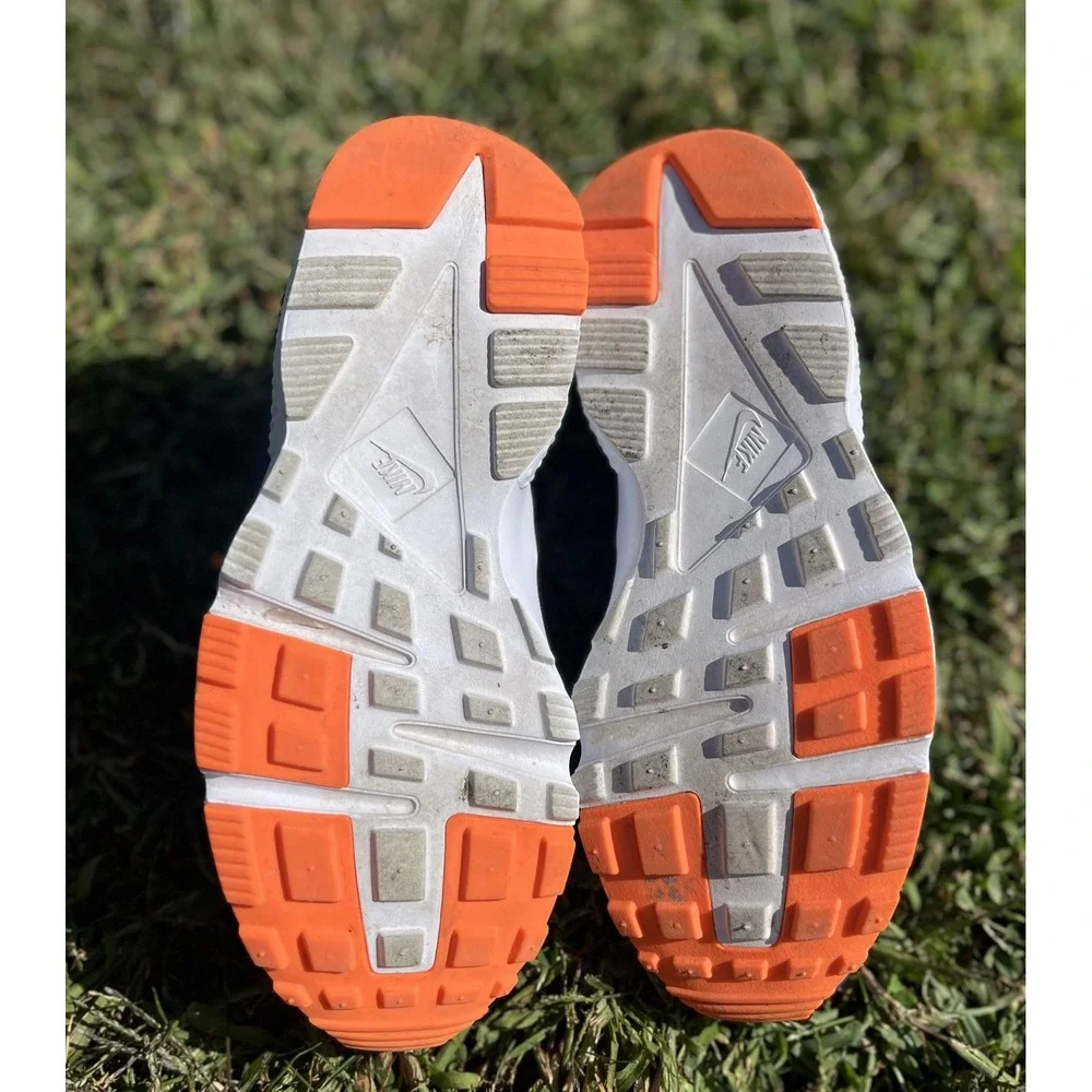 Nike Air Huarache Shoes Youth Size 4.5Y Retro‎ 854275-111 Sneakers Kids